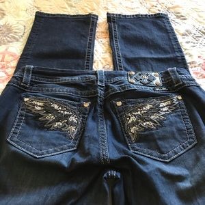 Dark Blue Miss me straight relaxed fit 31x31